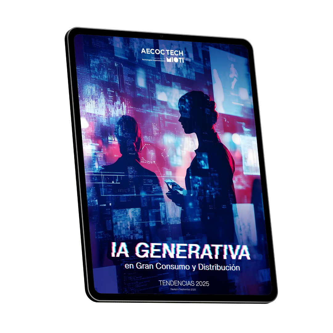 Portada del informe IA Generativa en Gran Consumo y Distribución