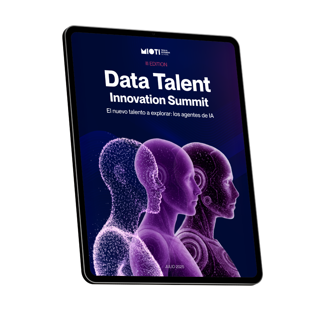 Portada del informe El nuevo talento a explorar: Los agentes de IA