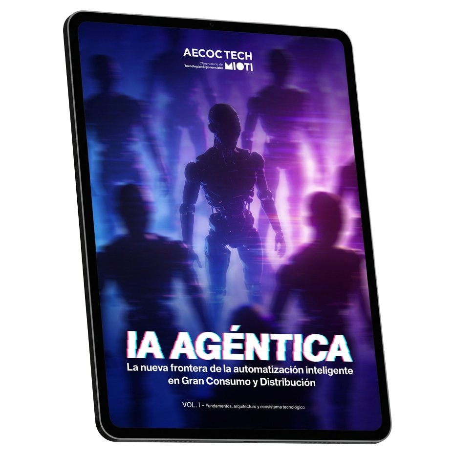 Portada del informe IA Agéntica en Gran Consumo y Distribución (Vol. I)